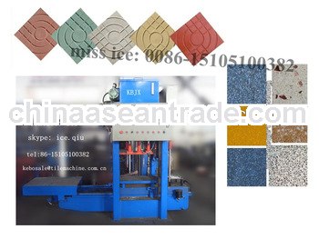 KB-125E/400 roofing tiles terrazzo floor tile making machine