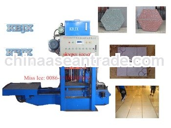 KB-125E/400 single layer terrazzo floor tile making machine