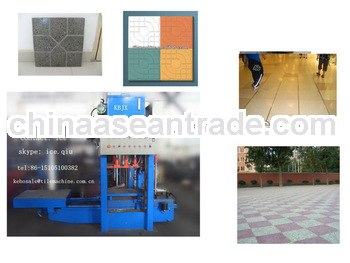 KB-125E/400 tile forming machine terrazzo floor tile machine