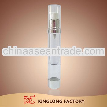 KL HOT SALE beautiful Cosmetic Packaging Airless Serum Pump Bottles