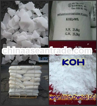 KOH Potassium Hydroxide Flake 99% Specification