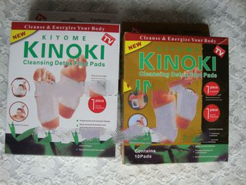 Kinoki golden whitel Foot Detox patch