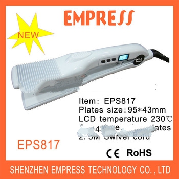 LCD Ceramic Human Hair Iron