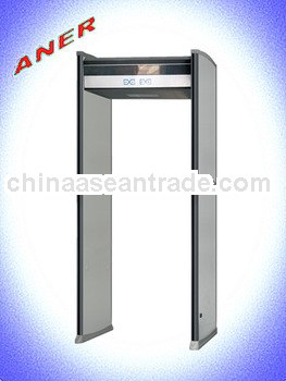 LCD display airport security body check archway metal detector