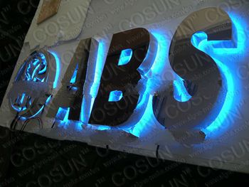 LED Backlit Metal Signs