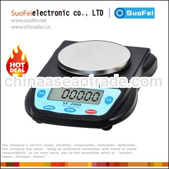 Lab equipments supplier electronic weighing balance SF-400D