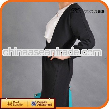 Ladies Office Design Long Sleeve Dress