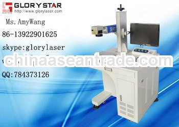 Laptop Surface Fiber Laser Marking Machine for Auto parts Industry FOL-20