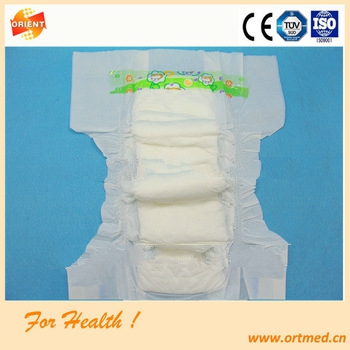 Leg cuffs first quality diaper for children