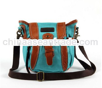 Leisure time fashion single shoulder canvas handbag