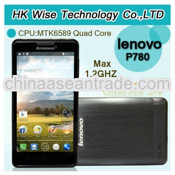 Lenovo P780 MTK6589 Quad Core Phone 5.0 inch HD IPS Screen 8MP Camera Android Phone