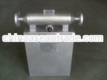 Liquid coriolis water mass flow sensor