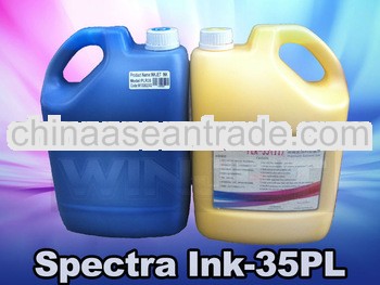 Long Life Solvent ink for Spectra Polaris 15pl/35pl/85pl 256 printhead gongzhen brand Ink for spectr