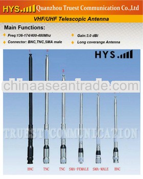 Long Range telescopic car antenna TCS-JG-3-150-J