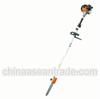 Long reach pole chain saw for branches