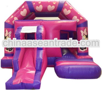 Lovely Mickey Bouncer,inflatable Bouncer with slide