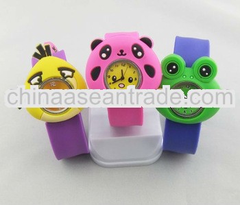 Lovely silicone children watch, child watch for promotion gift