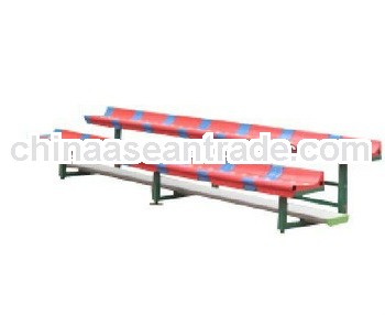 Low back plastic fixed bleacher seat for stadium & arena