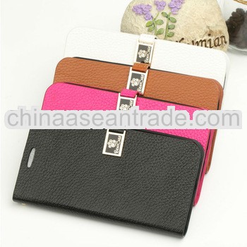 Lychee Emboss holster flip leather case pouch holster for Samsung galaxy S3 i9300