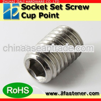 M4*12 DIN916 45# steel Non-magnetic small headless set screw