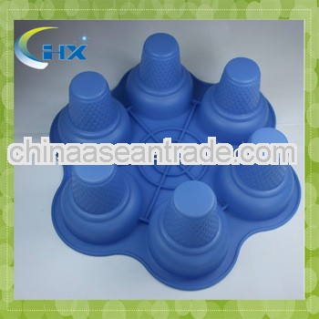 MA-125 2013 Fashionable Silicone ice cube tray