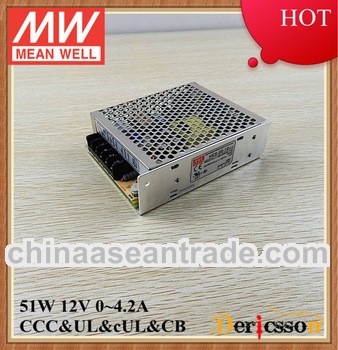 MEAN WELL UL 50W 12V 4.2A Power Supply NES-50-12