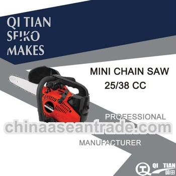 MINI CHAIN SAW, CHAINSAW 25cc,0.9KW,CE QT-CS2500R3