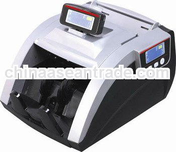 MONEY COUNTER DETECTOR CURRENCY COUNTING MACHINE BANKNOTE DETECTOR WITH UV MG TWO LCD SCREEN EURO VA