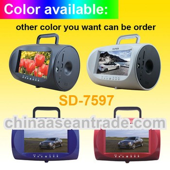 MTK decoder 7 inch Portable DVD Player