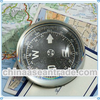 Magnifier Crystal Personalized Glass Paperweght for Touring Souvenirs