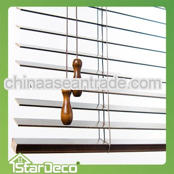 Manual wooden blinds, wooden window blinds