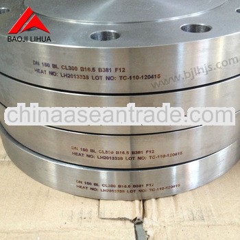 Mechanical Parts ANSI B16.5 DN500 titanium flange