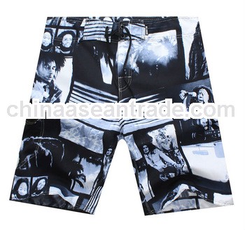 Men's 4 way stretch beach short new arrival