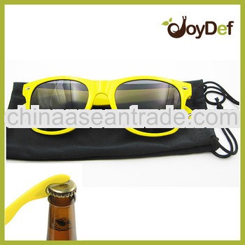 Men's bottle opener sunglasses 100% UV protection