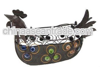 Metal decorative animal shape flowerpot