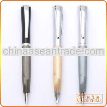 Metal stylish pen brushed metal