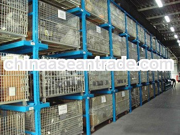 Metal warehouse cage