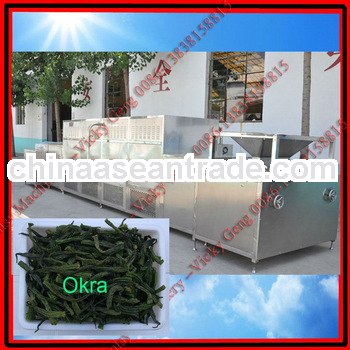 Microwave Okra dryer /Okra Dehydration Machine 0086-13838158815