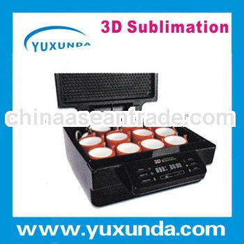 Mini 3D heat press machine for pressing phone case, High quality mini 3d vacuum sublimation machine 