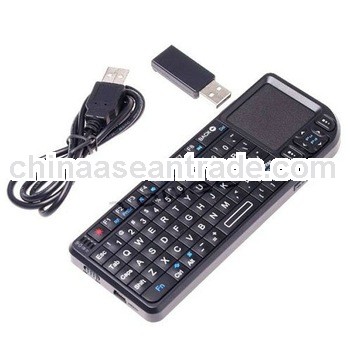 Mini Wireless Keyboard Touch Panel & Laser Pen with Backlit