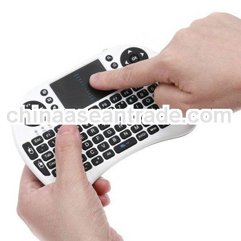 Mini Wireless Keyboard with Trackball Mouse for Android TV Box