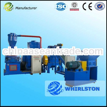 Model 800 waste cable granulating machine