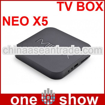 Modern Rk3066 Dual core tv box 1G DDR3 RAM Bluetooth 4.0 ac8350 smart multimedia player NEO X5
