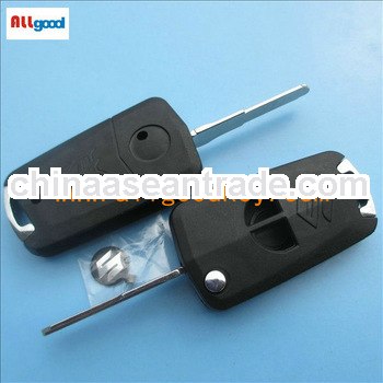 Modified car key for Suzuki 2 buttons flip modified remote key shell car flip key shell