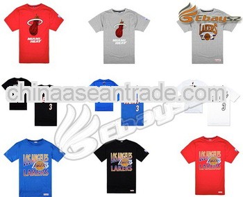 Most popular embroidered rubber print on t- shirt