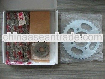 Moto chain and sprocket kits for CG125/moto accessories