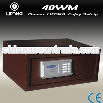 Motorized hotel safe box, LCD display, for 17"laptop