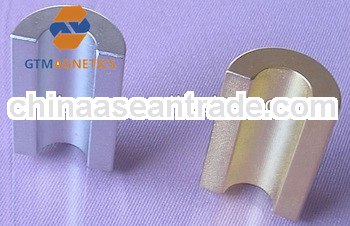 N50 rare earth neodymium arc segment magnets