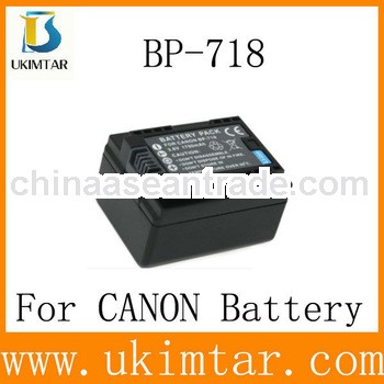 NEW DV Battery For Canon 1600mAh 3.6V VIXIA HF-M52 HF-M50 BP-718 factory supply