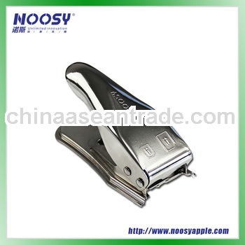 NOOSY 2-in-1 SIM Card Cutter for iPhone 5/4S/4(SLIVER)